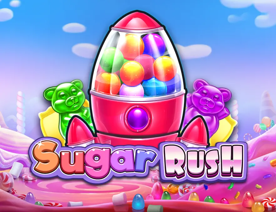 Sugar Rush pokie at Rainbet